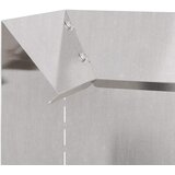  Ograda protiv puževa 4 pcs Srebrno 10 x 10 x 25 cm | shoptok.hr