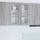 Viseći ormarić Siva Sonoma 80 x 31 x 80 cm Konstruirano drvo | Eponuda.com