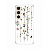  torbica silikonska print skin za samsung S921B galaxy S24 flower Cene