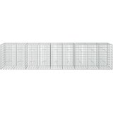  Gabion s žicom debljine 5 mm i mrežom 5x10 cm 450x20x100 cm - 20 cm 100 cm 450 cm | shoptok.hr