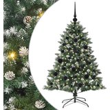 vidaXL Umestno božično drevo med 150 LED Zelena 85 x 85 x 120 cm | Shoptok.si