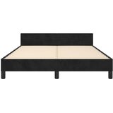  Okvir za krevet bez madraca crni 140 x 190 cm baršunasti | shoptok.hr