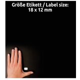  Etikete za označevanje 18 x 12 mm | Shoptok.si