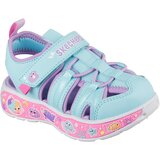 Skechers Sandale za devojčice Play Scene Splash - Cute Crew, 303162N-TQLV, Plave Cene