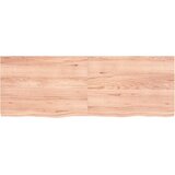  Kupaonska radna ploča svjetlosmeđa 140x50x(2-4) cm masivno drvo | shoptok.hr