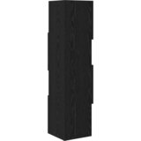  Kutni ormarić Crni hrast 25,5x25x102cm Konstruirano drvo | shoptok.hr