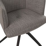 Amatio VRTNI STOL aluminij, nerjaveče jeklo antracit, siva | Shoptok.si