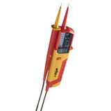 Wiha ispitivač napona i kontinuiteta 12 - 1.000 v ac cat iv sa 2x aaa baterije 44319 crveno-žuti | ePonuda.com