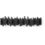 Umbra Črn plastičen stenski obešalnik 72 cm Sticks – Cene