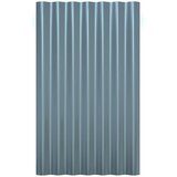 Krovni paneli 12 kom od pocinčanog čelika sivi 60x36 cm | shoptok.hr