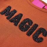  Dječja majica s dugim rukavima boja konjaka 116 | shoptok.hr