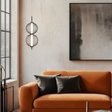  LED luster na lanku PUMA LED/10W/230V, prečnik 14 cm, crni | Eponuda.com