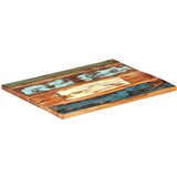 vidaXL Pravokotna mizna plošča 70x80 cm 25-27 mm trden predelan les Cene