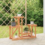  Stalak za cvijeće 90 x 25 x 73,5 cm od masivne jelovine | shoptok.hr