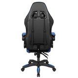 Krüger&Matz Gaming stol Kruger&Matz Warrior GX-150, črno-modre barva | Shoptok.si