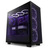 Atx Case H7 Flow črno kaljeno steklo, (21408418)