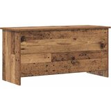 vidaXL Skladišni kovčeg Staro drvo 100 x 40 x 50 cm Konstruirano drvo - Staro drvo 100 cm Cijene