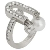 Furla Ring - ARCH PEARL RING silver