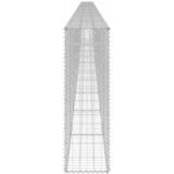  Gabionski zid s poklopcima od pocinčanog čelika 900x30x100 cm | shoptok.hr