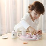 ECO TOYS Drveni set za čaj šalice kuhalo za vodu 15 komada | shoptok.hr