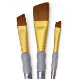  Set poševnih sintetičnih čopičev Royal & Langnickel 3 kosi (Set čopičev) Cene