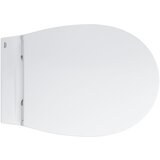 Grohe 39899000 Bau Ceramic viseča brezrobna WC školjka z WC desko Slim s počasnim zapiranjem | Shoptok.si