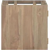 Zidni kupaonski ormarić 46 x 25,5 x 40 cm od masivne tikovine