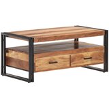  Stolić za kavu 100 x 55 x 45 cm od masivnog bagremovog drva | shoptok.hr
