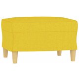  4-dijelni set sofa s jastucima svjetložuti od tkanine | shoptok.hr