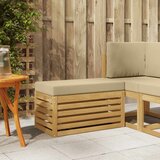  Zunanji stolček klop Bela 80 x 43 x 45 cm Masiven les akacije, (5000269646) | Shoptok.si