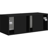 TV zidni ormar Zidne Crna 78,5 x 31 x 29,5 cm Konstruirano drvo | Eponuda.com