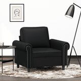 vidaXL Fotelja crna 60 cm od umjetne kože | shoptok.hr