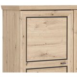 XXXL Visoka Komoda Harvey, Barva Hrasta | Shoptok.si