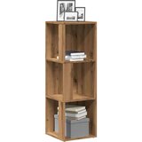 vidaXL Kutni ormar Artisan hrast 33x33x100 cm izrađeno drvo | shoptok.hr