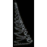  Zidno drvce s metalnom kukom i 720 LED žarulja hladno bijelo 5m | shoptok.hr