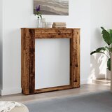  Okvir za kamin boja drva 100x20x100 cm od konstruiranog drva | shoptok.hr