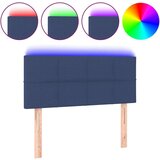  Uzglavlje plavo 90x5x78/88 cm od tkanine | shoptok.hr