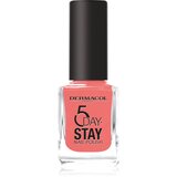 Dermacol 5 Day Stay dolgoobstojen lak za nohte odtenek 60 Coral Island 11 ml | Shoptok.si
