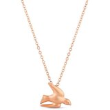 Vuch Ženska ogrlica Dove Rose Gold, 45 cm Slike