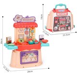 Woopie slastičarnica u koferu 3u1, set za igru sladoledom, 25 elemenata | shoptok.hr