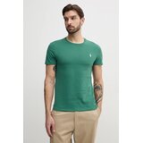 Polo Ralph Lauren Majica 710671438422 Zelena Slim Fit | Shoptok.si