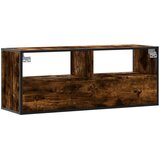 TV ormarić boja dimljenog hrasta 100x31x39,5 cm konstruirano | shoptok.hr