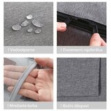 HOMEMATE 1+1 Gratis Organizator za dokumenta sive boje 37x27x10 | ePonuda.com