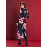 Sinsay Pamučna maxi haljina s cvjetnim uzorkom | shoptok.hr