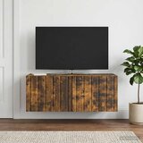 TV ormar za zid 78,5 x 31 x 30 cm Dimljeni hrast Cijene