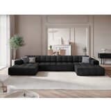 Cosmopolitan Design antracitno siva kotna sedežna garnitura (v obliki črke "u") chicago – | Shoptok.si
