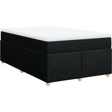  Krevet box spring s madracem crni 120 x 190 cm od tkanine | shoptok.hr