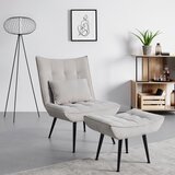 Bessagi Home počivalnik toma, svetlo siv, žamet | Shoptok.si