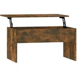  Stolić za kavu boja hrasta 80x50,5x41,5 cm konstruirano drvo | Shoptok.si