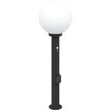  Stupić sa senzorom i utičnicom 80 cm Crna IP44 | shoptok.hr
